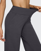 Pantalón de Pernera Ancha con Tejido Técnico Elástico®
