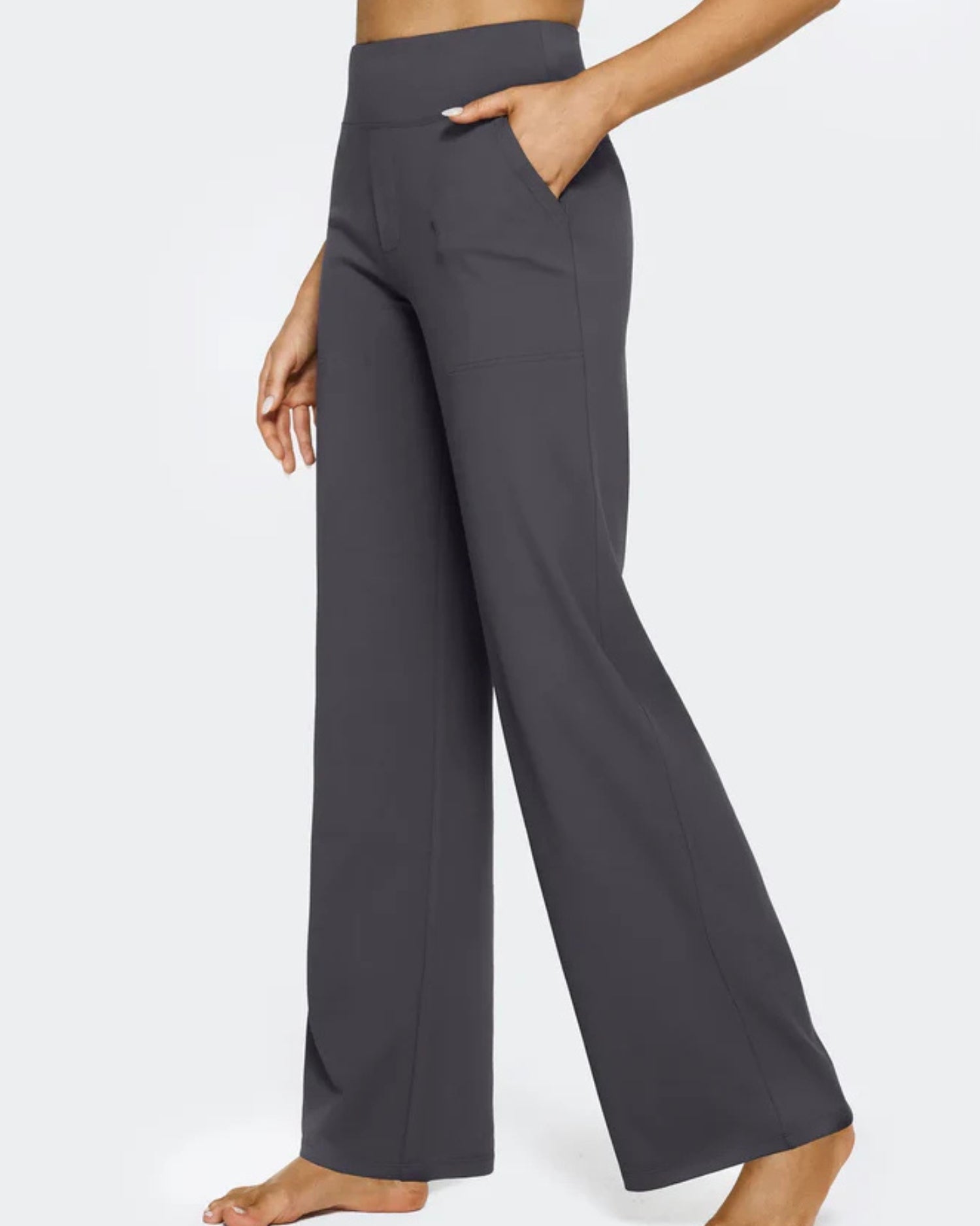 Pantalón de Pernera Ancha con Tejido Técnico Elástico®
