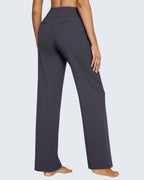 Pantalón de Pernera Ancha con Tejido Técnico Elástico®