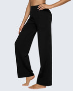 Pantalón de Pernera Ancha con Tejido Técnico Elástico®
