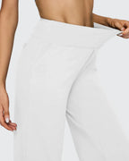Pantalón de Pernera Ancha con Tejido Técnico Elástico®