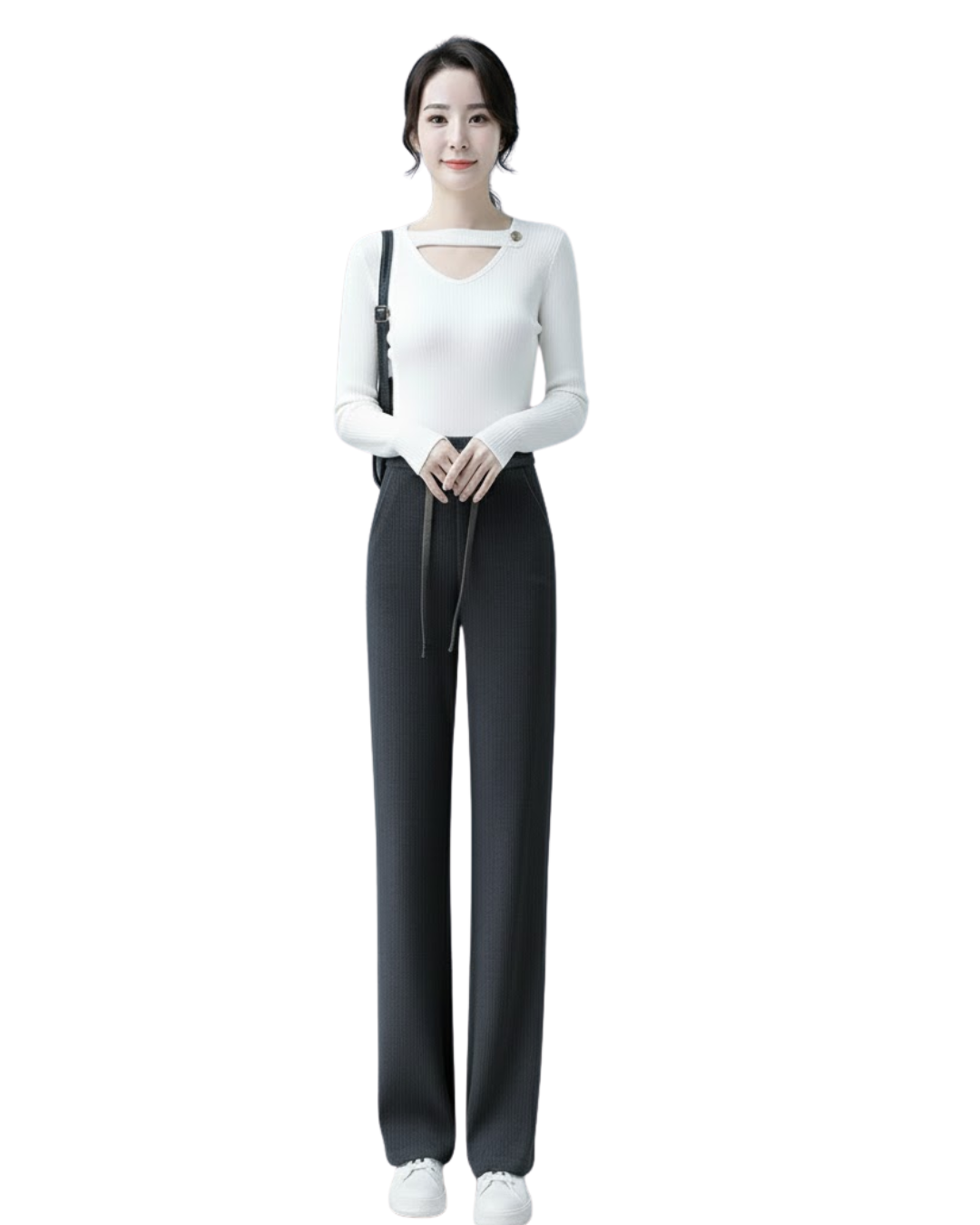 Pantalones anchos de terciopelo informales para mujer®