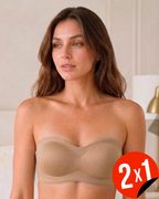 Sujetador Bandeau Sin Tirantes (OFERTA 2X1)®