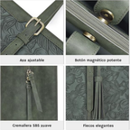 Bolso de Cuero Vintage Elegante para Portátil®