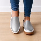 Zapatillas Slip-On con Plataforma