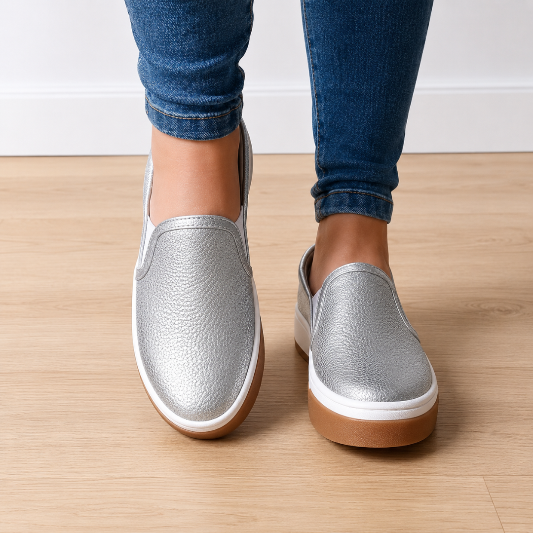 Zapatillas Slip-On con Plataforma