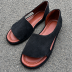 Sandalias Planas con Punta Abierta®