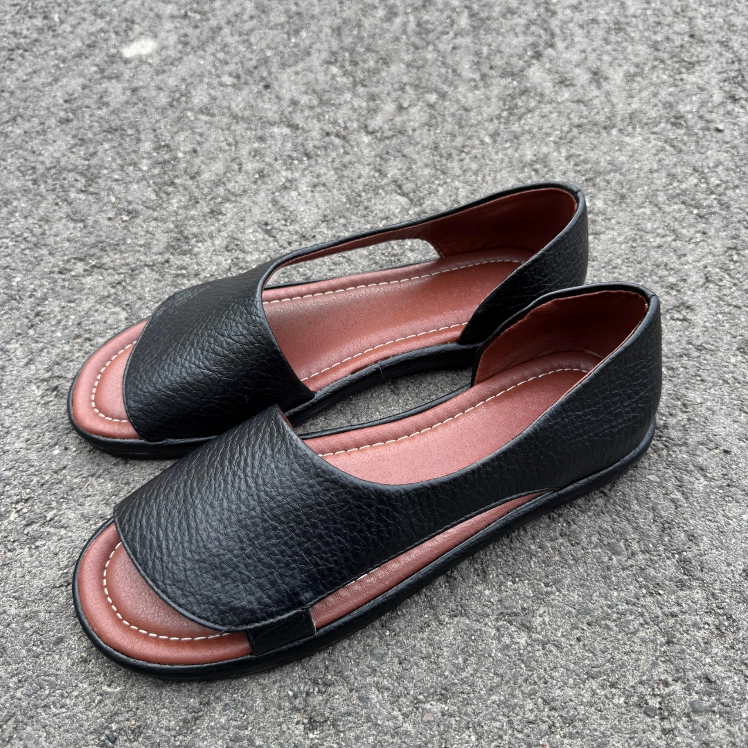 Sandalias Planas con Punta Abierta®