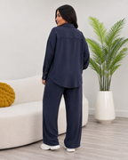 Conjunto Fluido de Camisa y Pantalón®