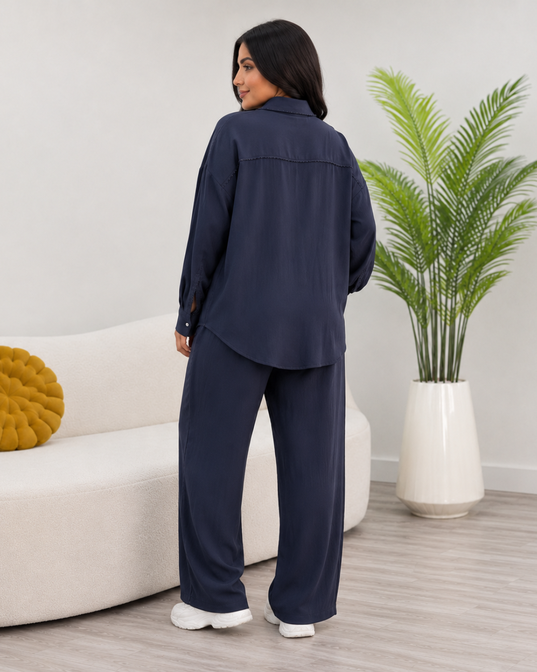 Conjunto Fluido de Camisa y Pantalón®