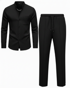 Conjunto Masculino de Camiseta y Pantalón con Textura Waffle®