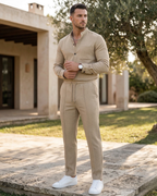 Conjunto Masculino de Camiseta y Pantalón con Textura Waffle®
