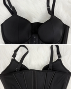 Faja colombiana estilo corsé con refuezo para mayor control abdominal