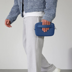 Bolso de cuero sintético para hombre con bolsillo delantero®