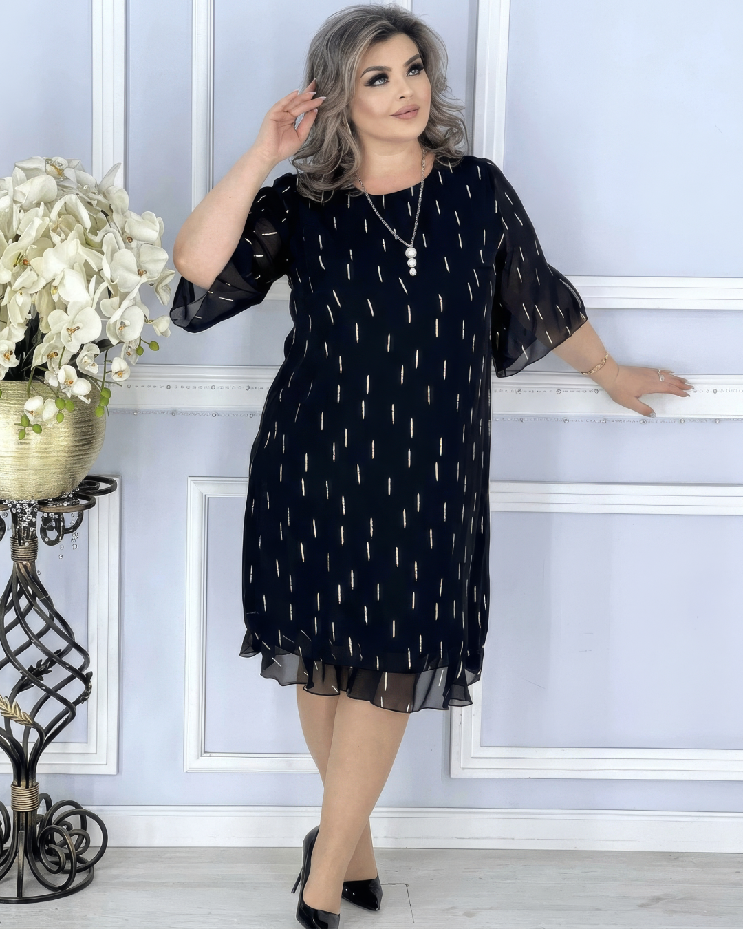 Vestido corto elegante