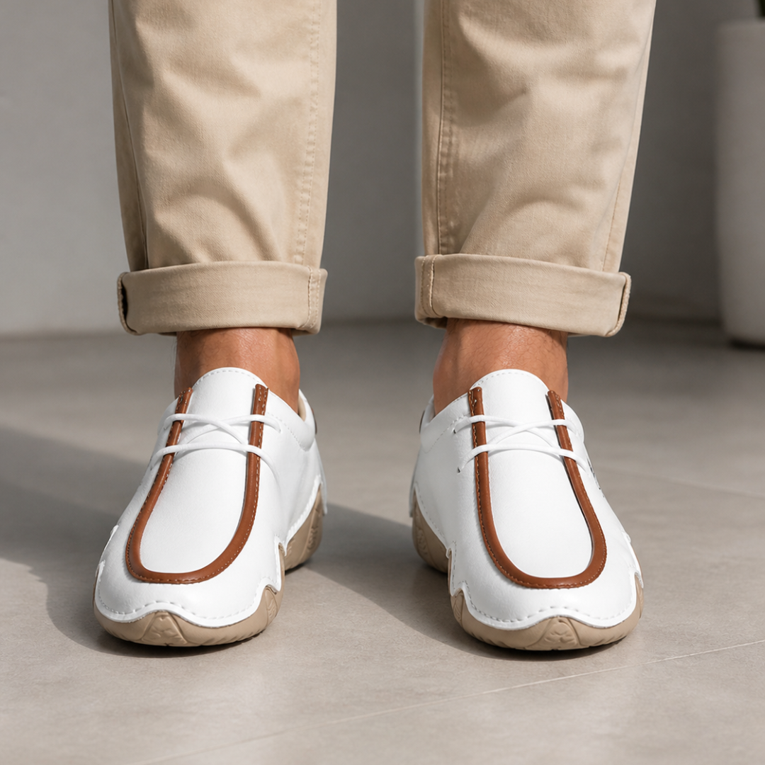 Mocasines flexibles de cuero®
