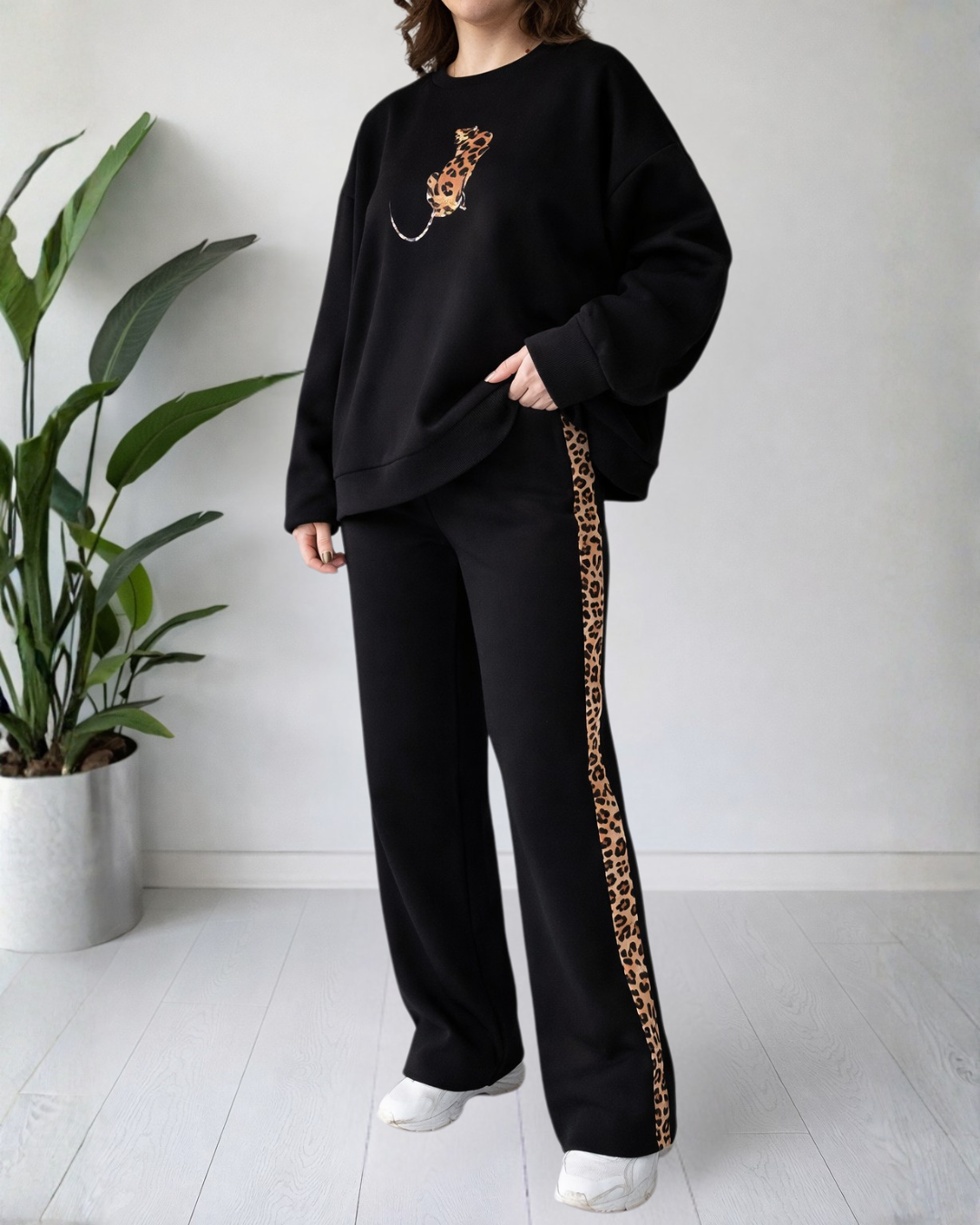 Conjunto Casual de Dos Piezas para Mujer