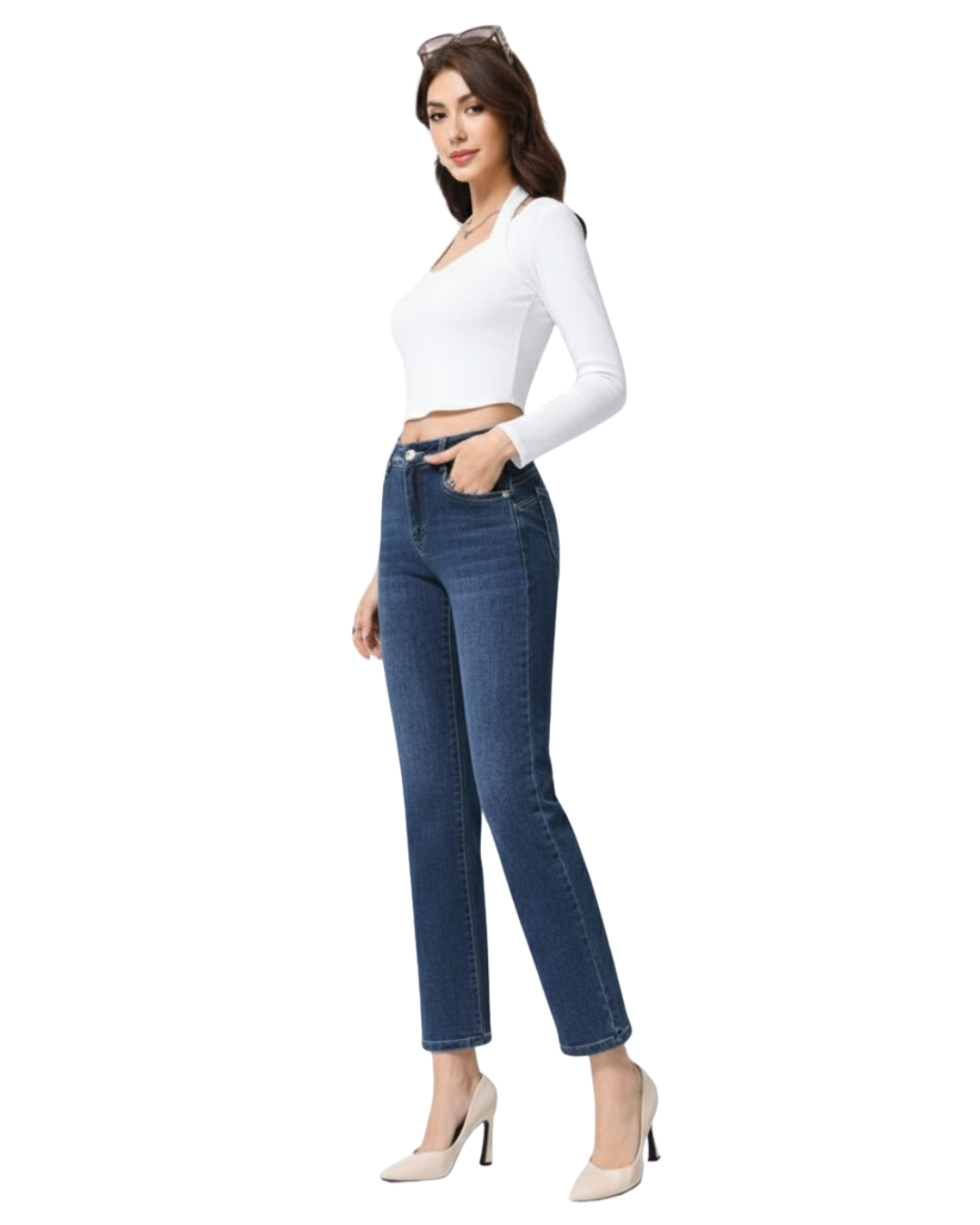 Pantalón Recto con Soporte Integrado®