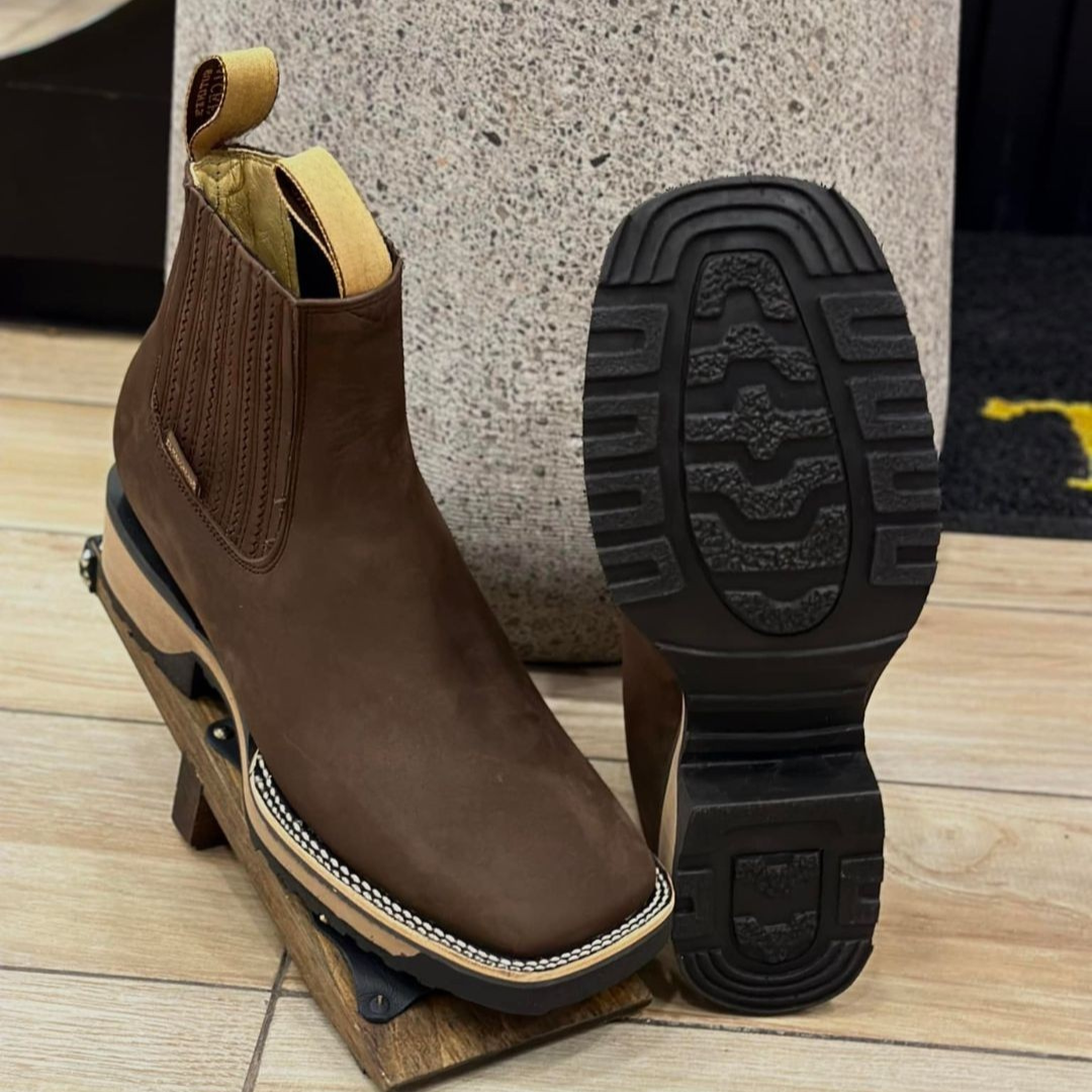 Botas Vaqueras de Cuero Viena