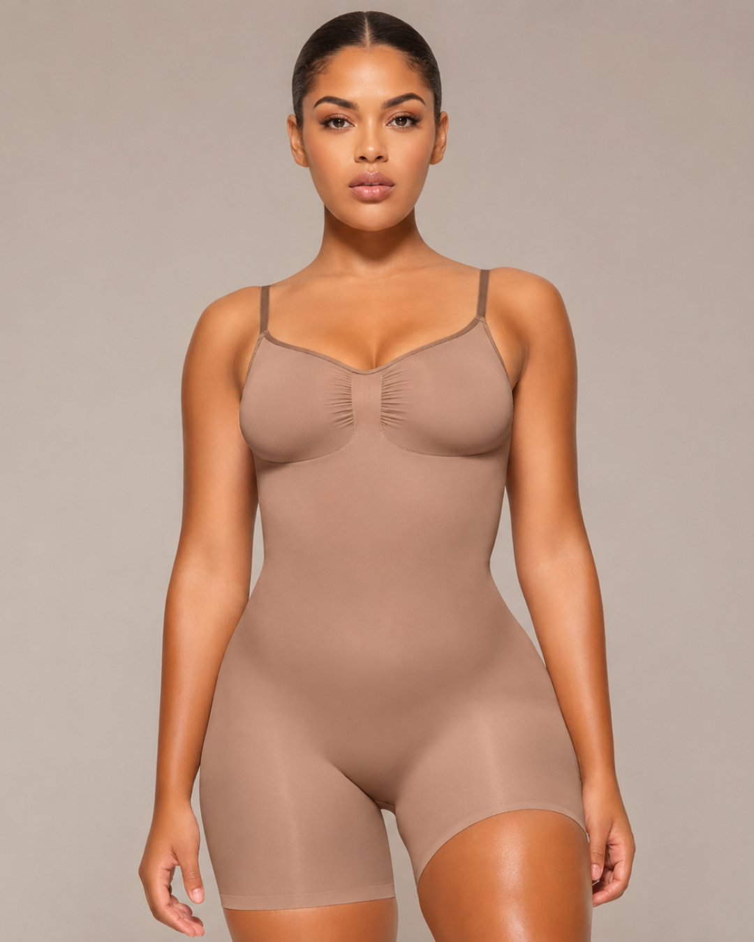 Body Moldeador con Tirantes y Realce de Glúteos