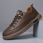 Zapatillas de cuero con suela flexible