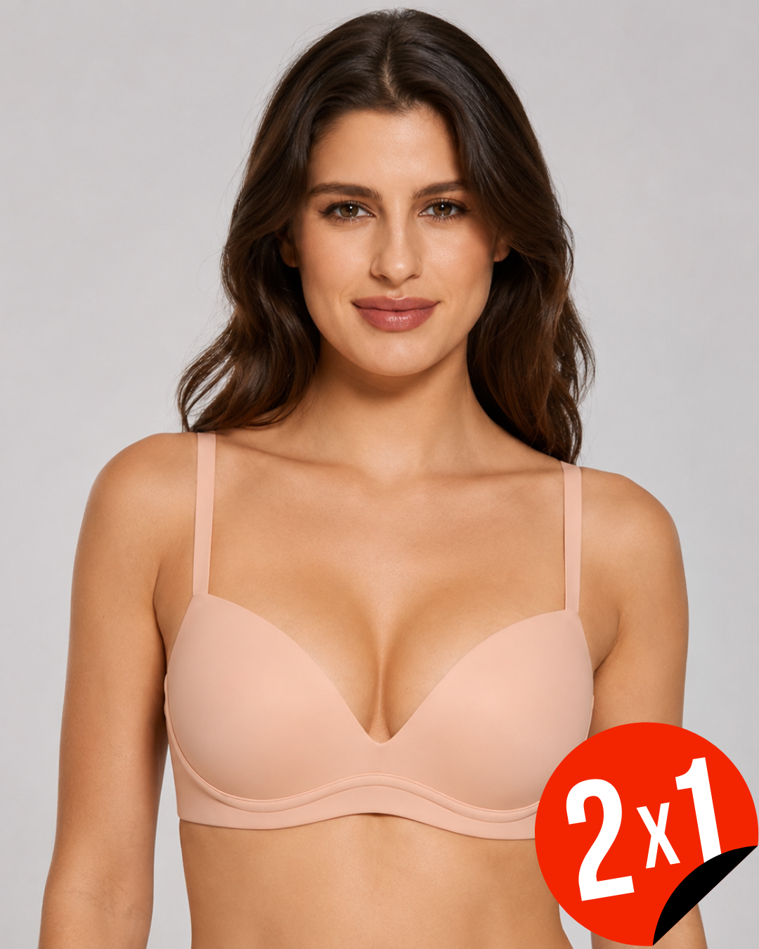 Sujetador Push-Up Sin Aros Efecto Invisible (OFERTA 2X1)®