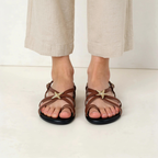 Sandalias Planas Santorini