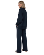 Conjunto de Dos Piezas Sudadera Suelta y Pantalón de Pierna Ancha Para Mujer
