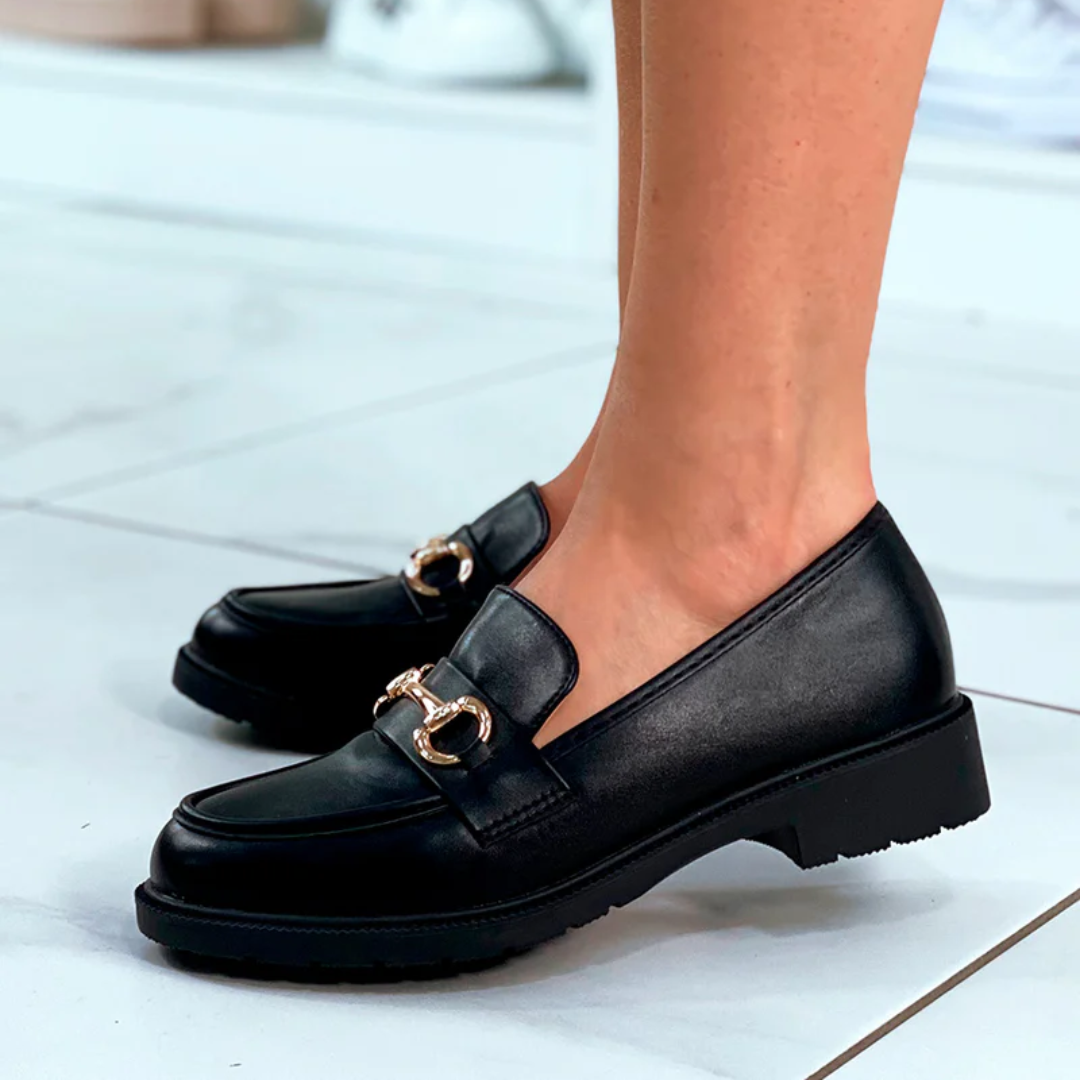 Mocasines con Herraje Dorado®