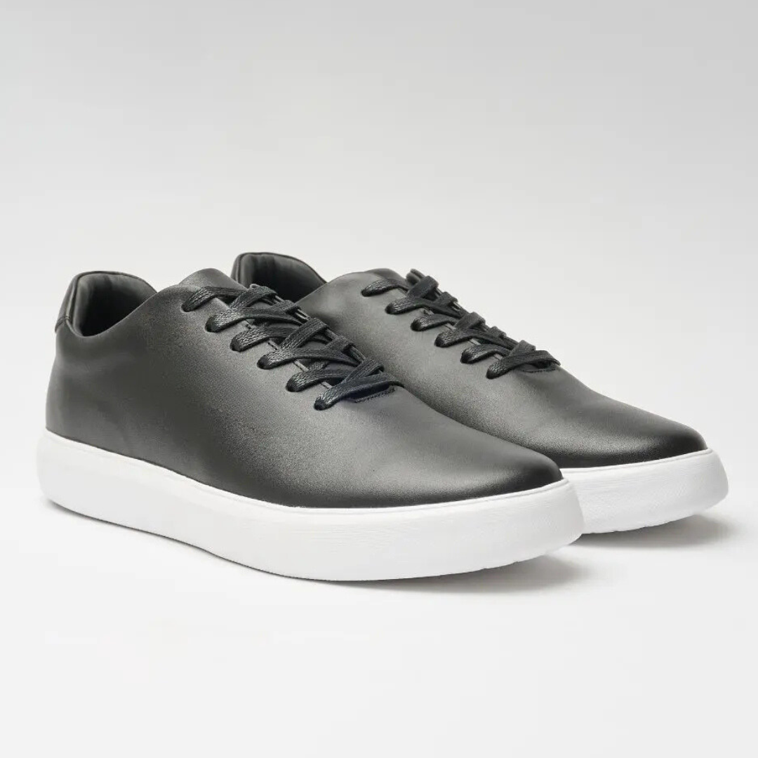 Zapatos de cuero casuales con suela cómoda