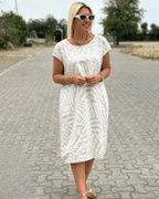 Vestido corto boho suelto y ajustado®