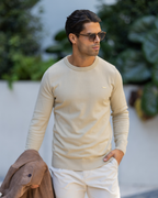 Jersey de Punto con Cuello Redondo para Hombre®
