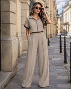 Conjunto Elegante de Dos Piezas