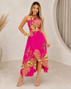 Conjunto tropical de dos piezas