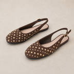 Bailarinas con Tachas y Correa Trasera®