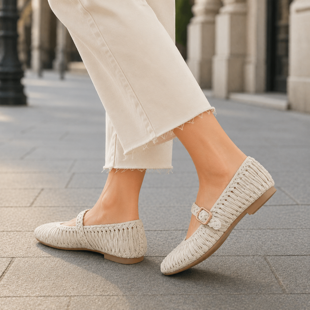 Bailarinas Tejidas con Hebilla®