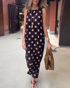 Vestido Holgado de Verano sin Mangas®