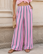 Pantalón Ancho a Rayas