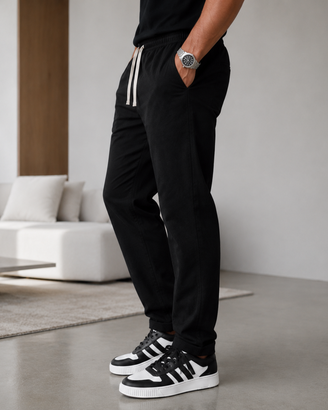 Pantalón Amplio con Cintura Ajustable®