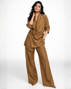 Conjunto Sofisticado de Dos Piezas para Mujer®