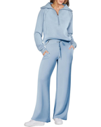 Conjunto de entrenamiento oversize de 2 piezas para mujer