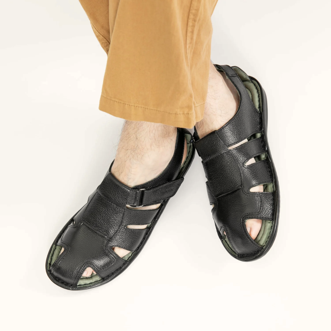 Sandalias Casuales de Cuero®