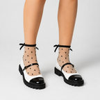 Zapatos con Hebilla y Suela Dentada®
