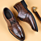 Zapatos de vestir de cuero