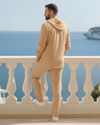 Conjunto Masculino de Dos Piezas con Capucha y Pantalón Casual®