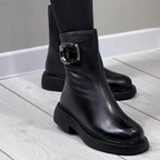 Botas de cuero cálidas hasta el tobillo®