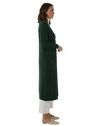 Cárdigan Largo de Punto Para Mujer