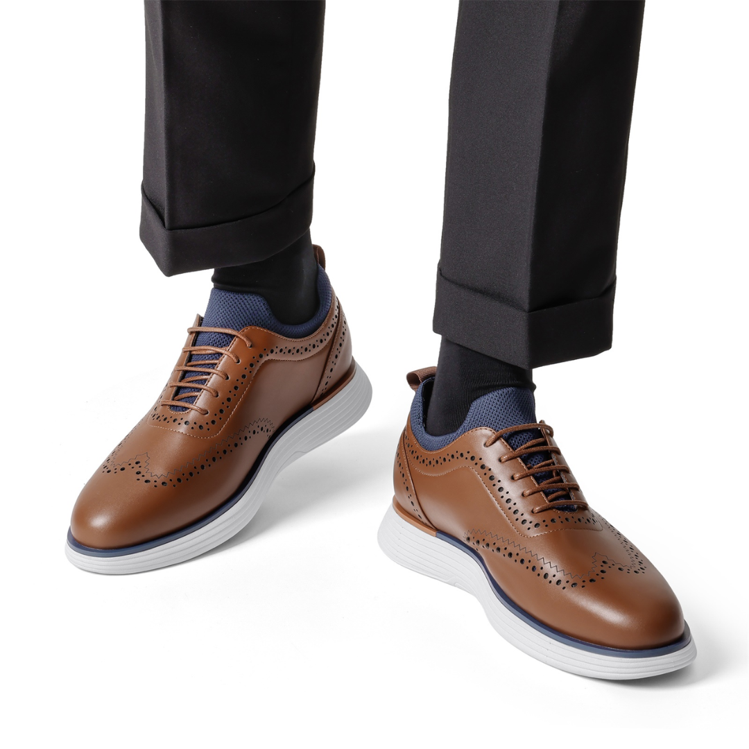 Zapatos Tipo Oxford con Detalles Brogue