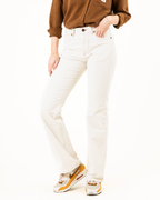 Pantalón de Pana Orgánica de Corte Recto para Mujer