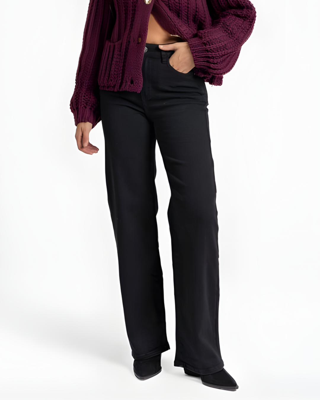 Jeans Curvy de Tiro Alto para Mujer®